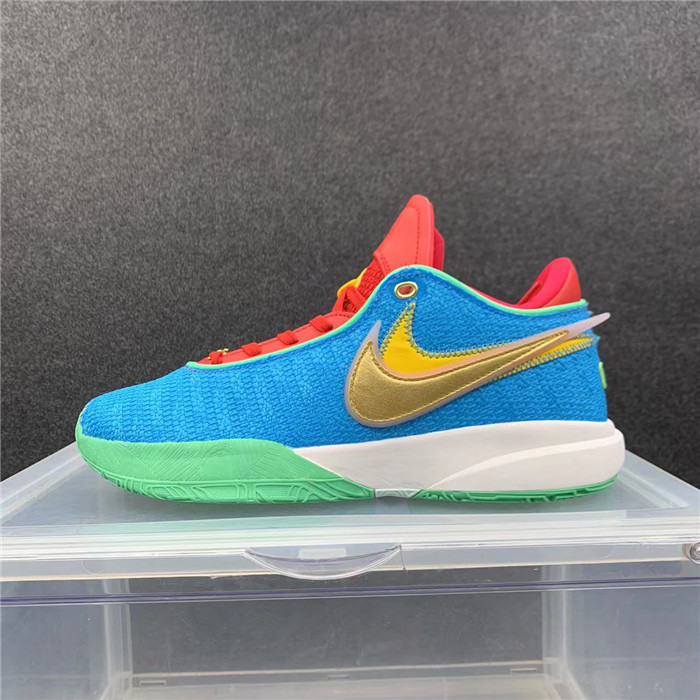 Men's Running weapon LeBron James 20 Blue Shoes 093 Men's Running weapon LeBron James 20 Blue Shoes 093